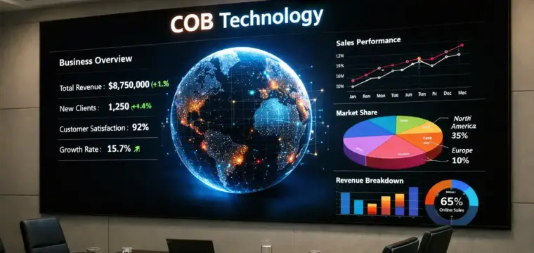 Tecnologie COB e GOB Indoor